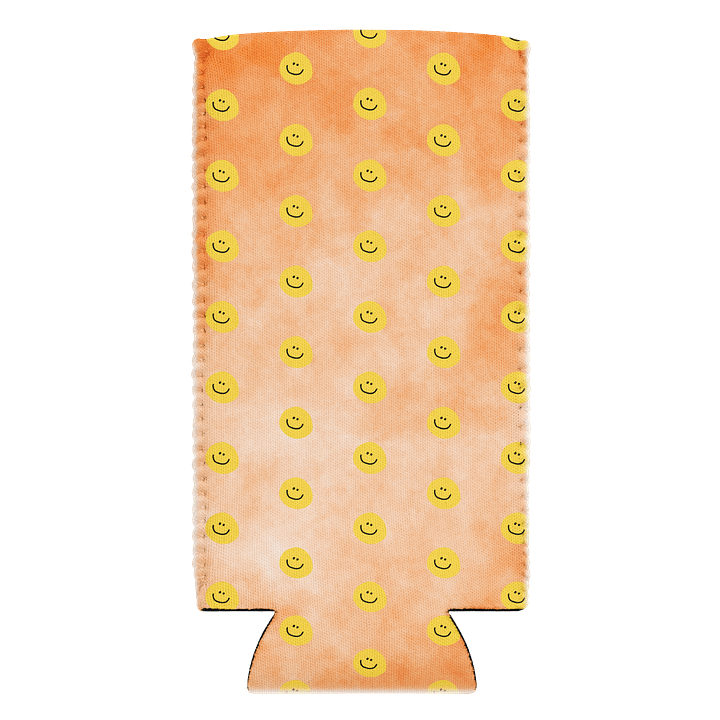 Smiley Tie Dye Coozie - Orange product image (1)