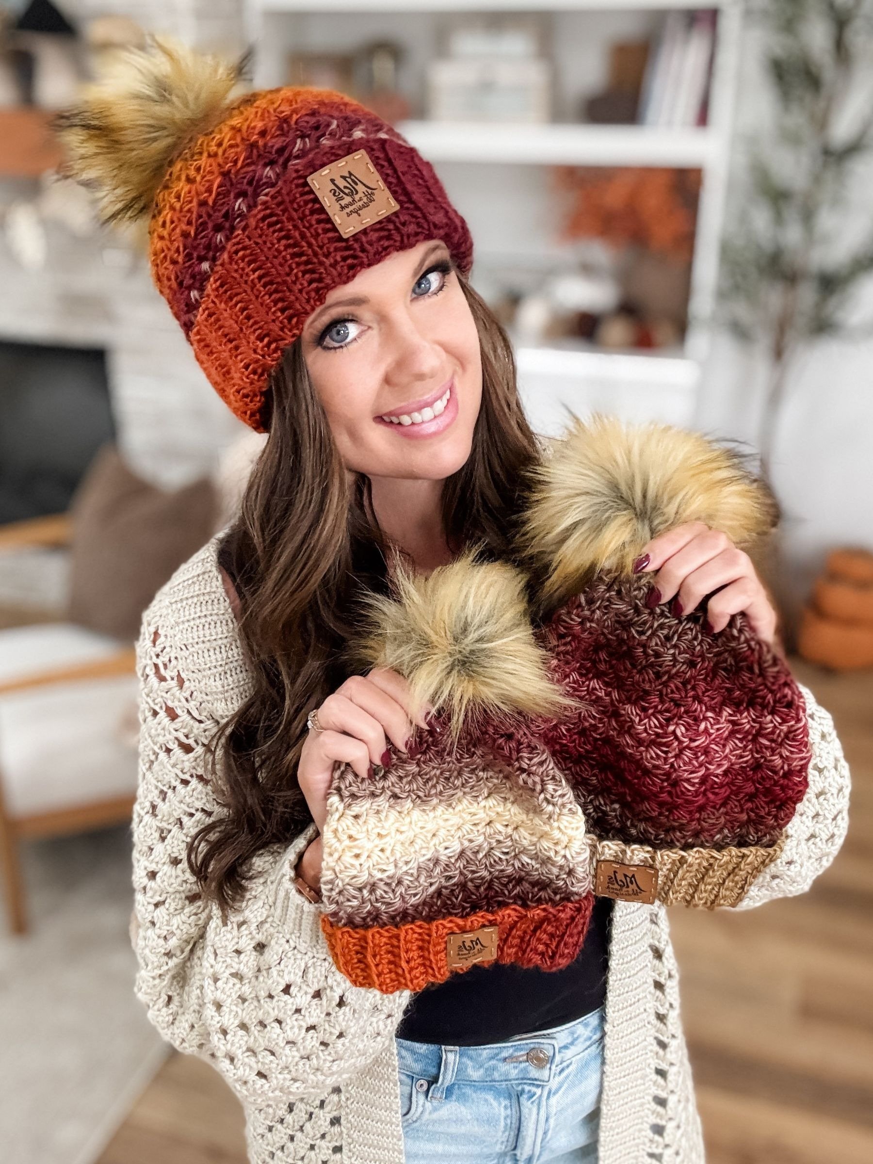 Chunky Suzette Beanie Crochet Pattern product image (1)