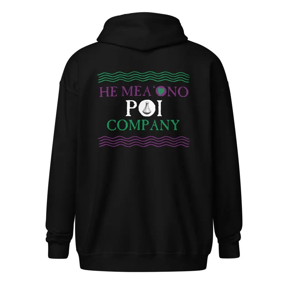 He Mea Ono Poi Zip Up Hoodie product image (1)