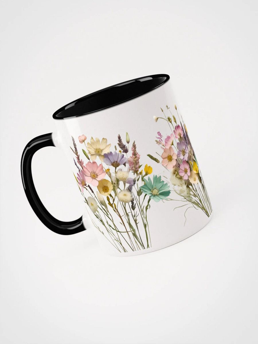 Boho Flowers Coloured Mug product image (3)