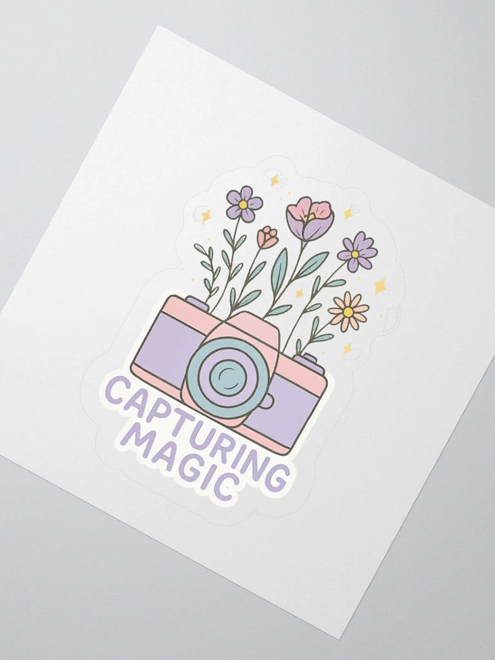 Capturing Magic Sticker product image (5)