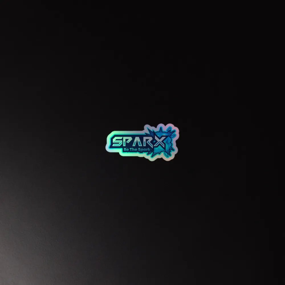 Sparx Holographic Kiss Cut Sticker product image (4)