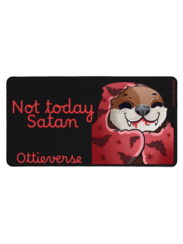 Not Today Satan Large Mousepad product image (1)