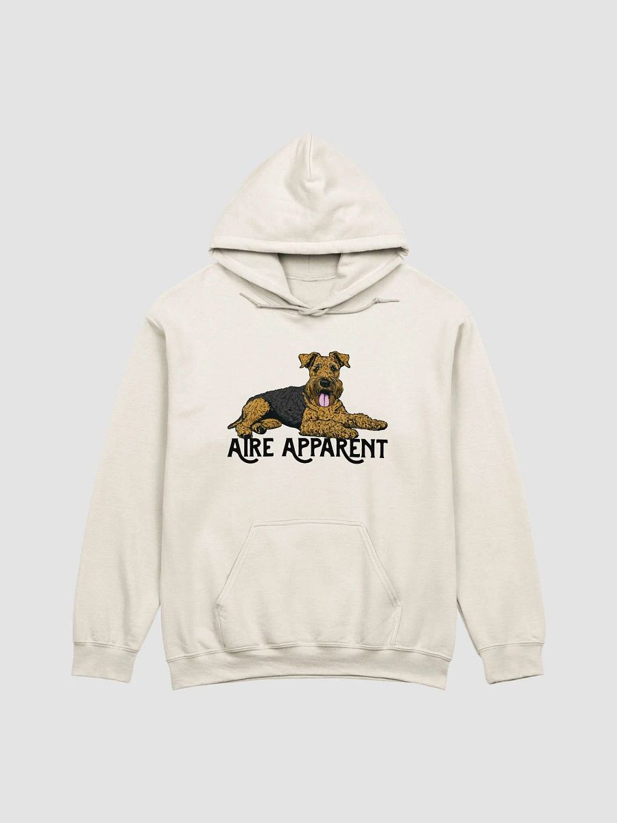 Aire Apparent Hooded Sweatshirt of an Airedale Terrier | Funny Hoodie for Airedale Terrier Paw-rents product image (21)