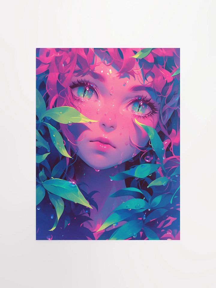 Whimsical Woman of the Woods Matte Poster product image (1)