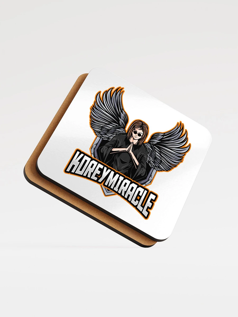 Korey Miracle Logo Coaster product image (2)