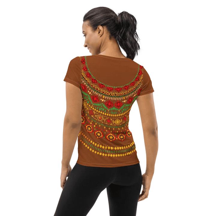 Black History Month Celebration Fashion All-Over Print Athletic Tee product image (2)