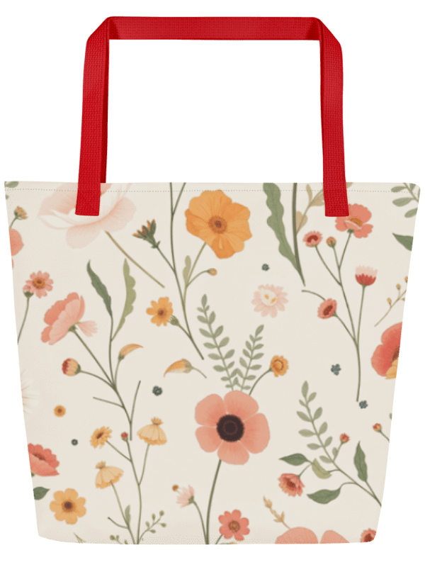 SUMMER FLOWER GARDEN SHOPPING BAG - Blumengarten Einkaufstasche product image (34)