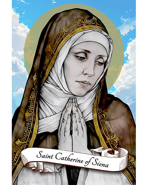 Saint Catherine Of Siena Poster product image (1)