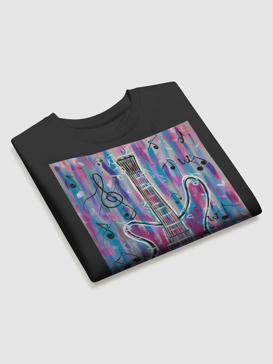 My guitar (art by Dina R.) - Cotton Long Sleeve T-Shirt product image (3)