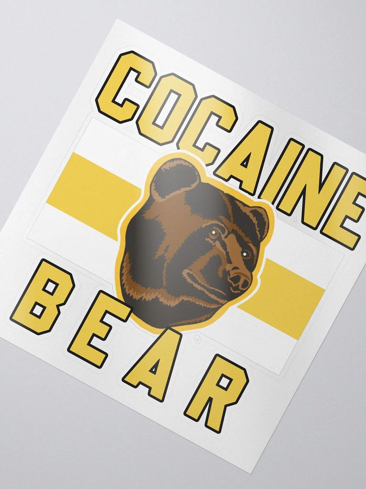 COCAINE BEAR v2 Sticker product image (2)