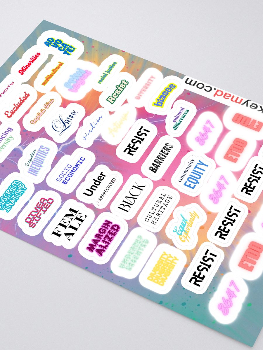 LKM Stealth Stickers Full Sheet 1 product image (2)