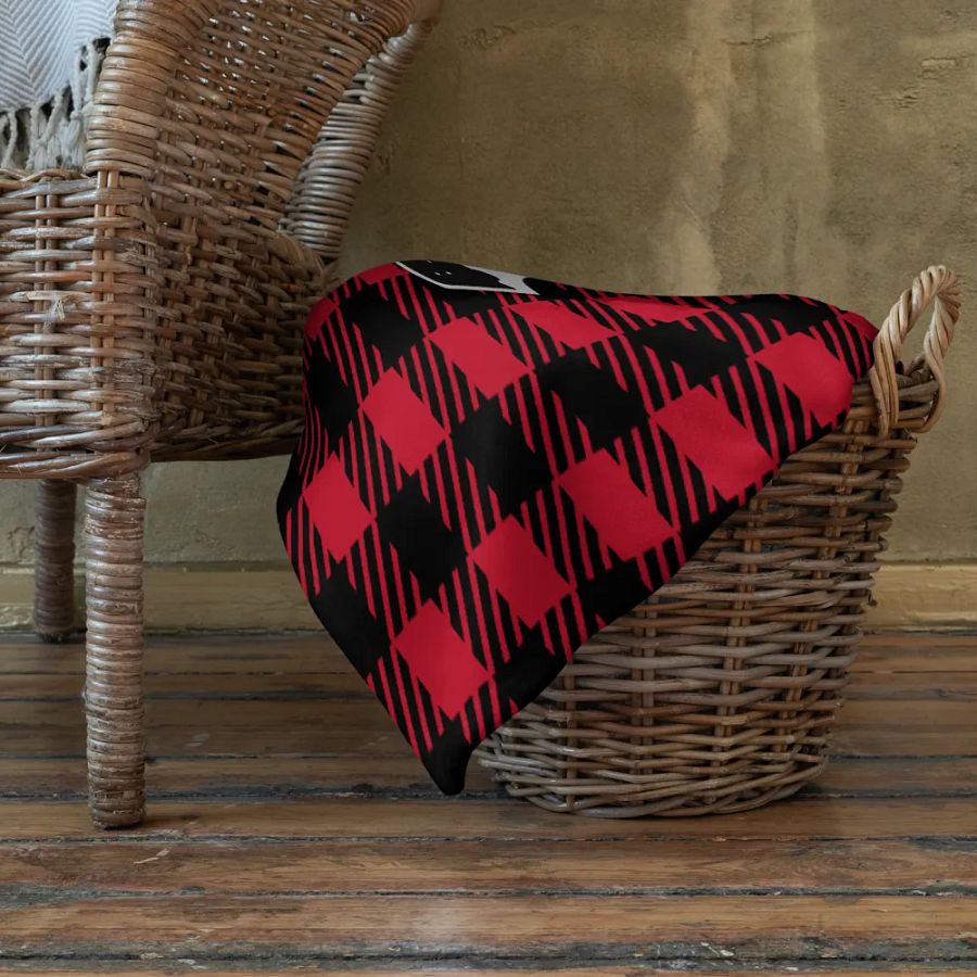 L2A Black Flannel Blanket product image (10)