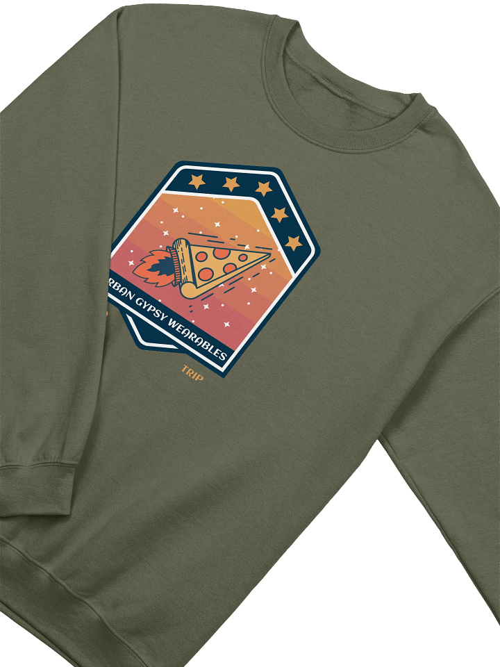 Pizza Rocket Trip Crewneck product image (26)