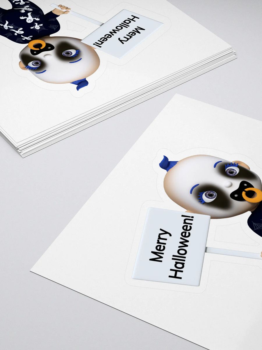 Spooky Baby Halloween Kiss Cut Stickers product image (4)