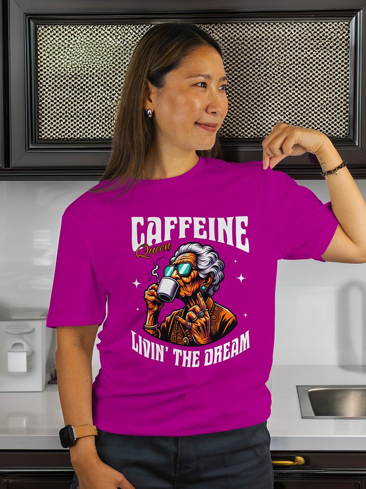 Women's Caffeine Queen T-Shirt product image (13)