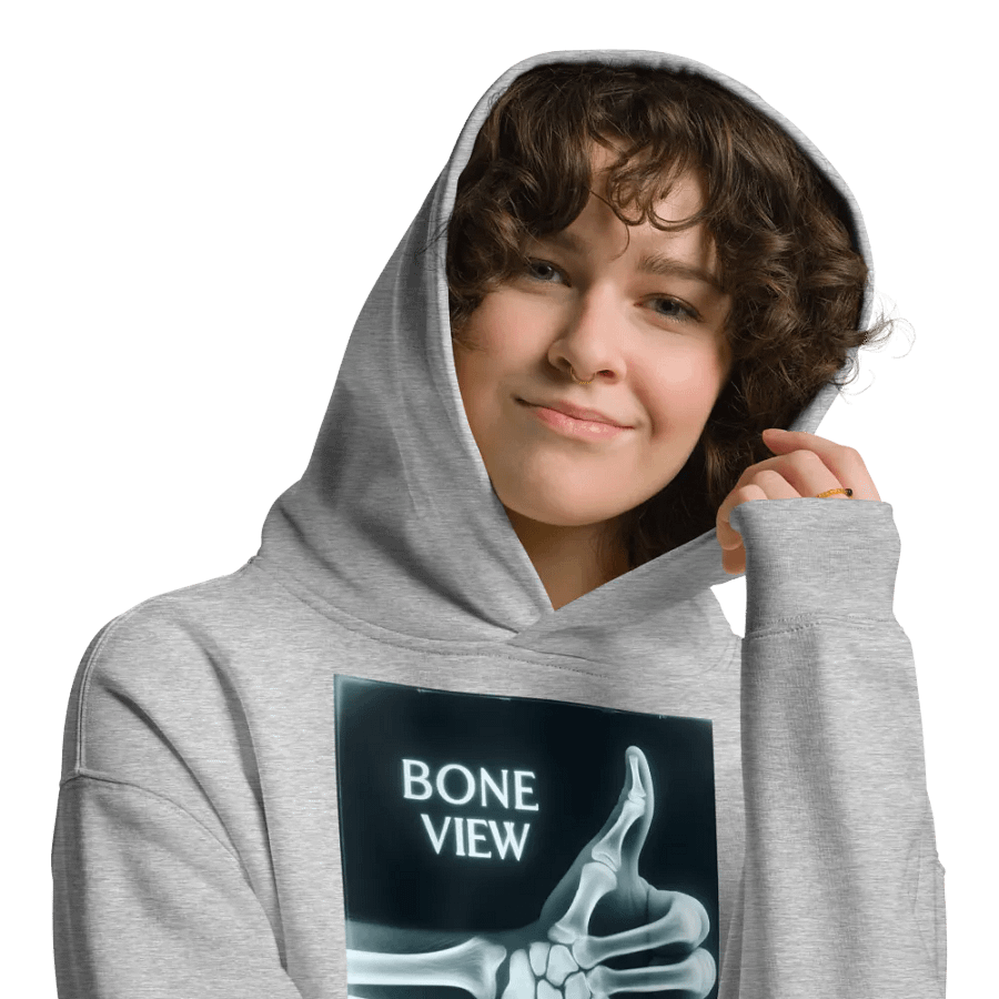 X-Ray Thumbs-Up Unisex Hoodie product image (29)