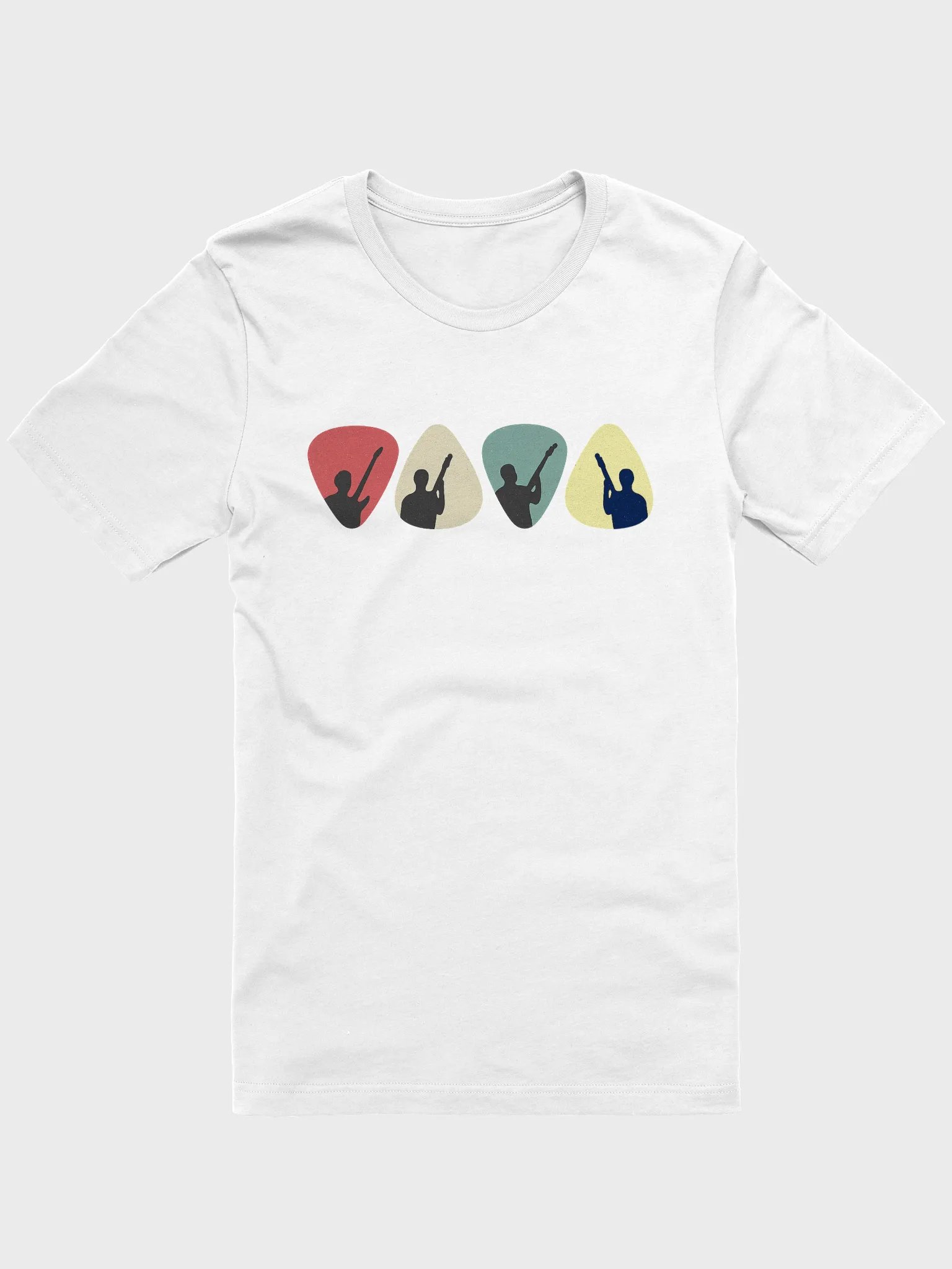 Rockstar Guitar Picks T-Shirt product image (1)