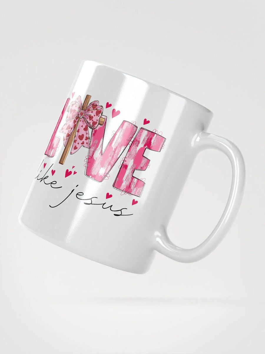 Love Like Jesus Coquette Cross Mug product image (18)