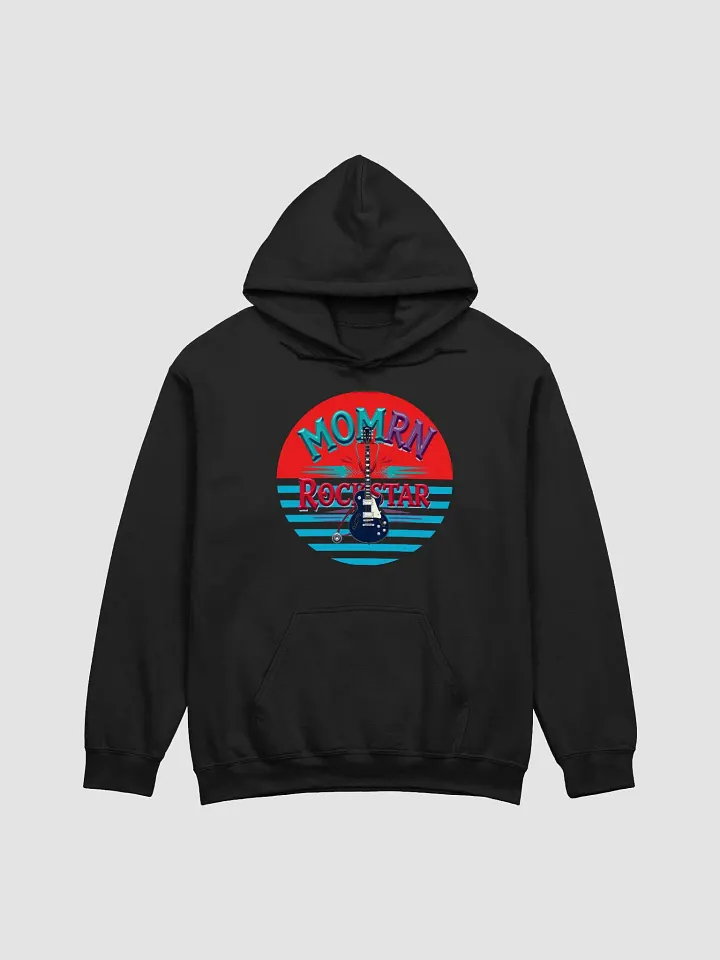 Retro Rockstar Electric Guitar Hoodie product image (9)