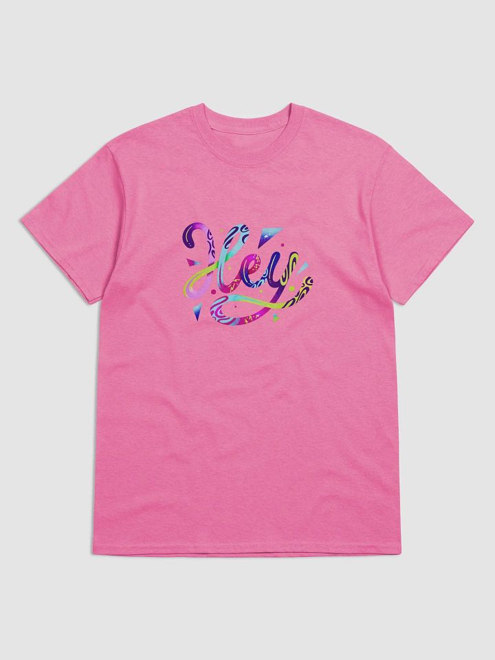 Vibrant Hey Typography T-Shirt product image (2)