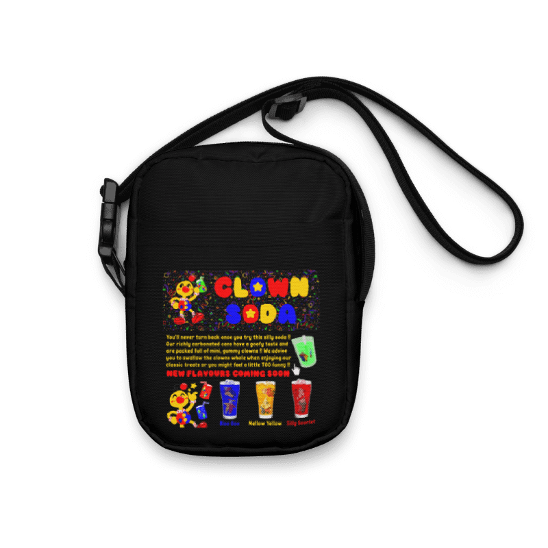 Boyoyoing Clown Soda Website Small Utility Crossbody Bag product image (5)