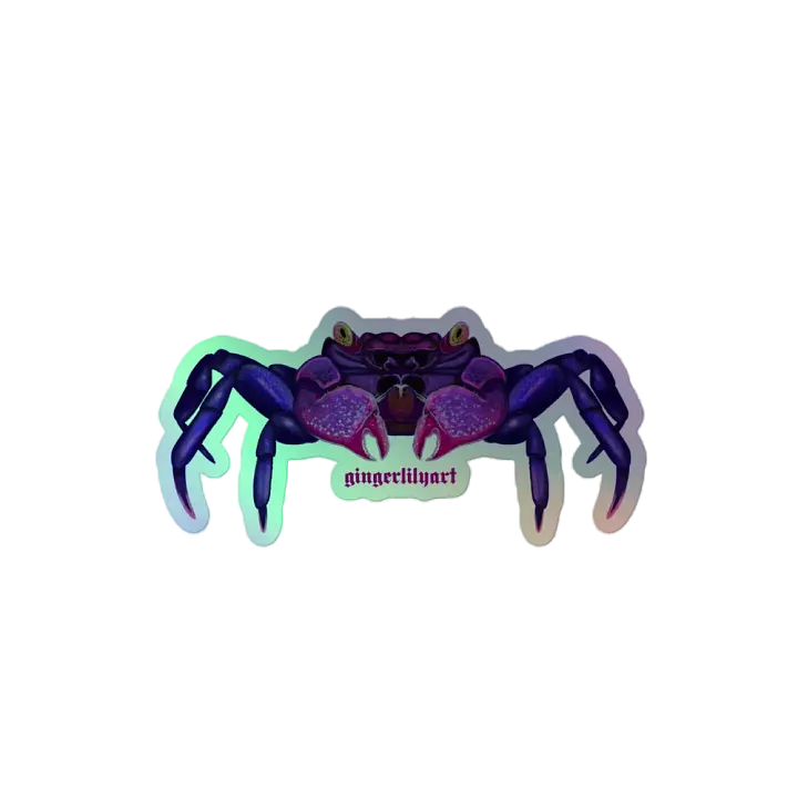 vampire crab sticker product image (2)