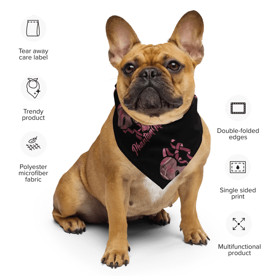 'PhantomMaul' Bandana Pink Woodland Logo product image (1)