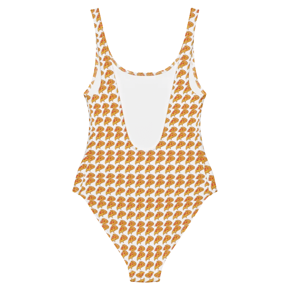 Pizza pattern One-Piece Swimsuit product image (2)