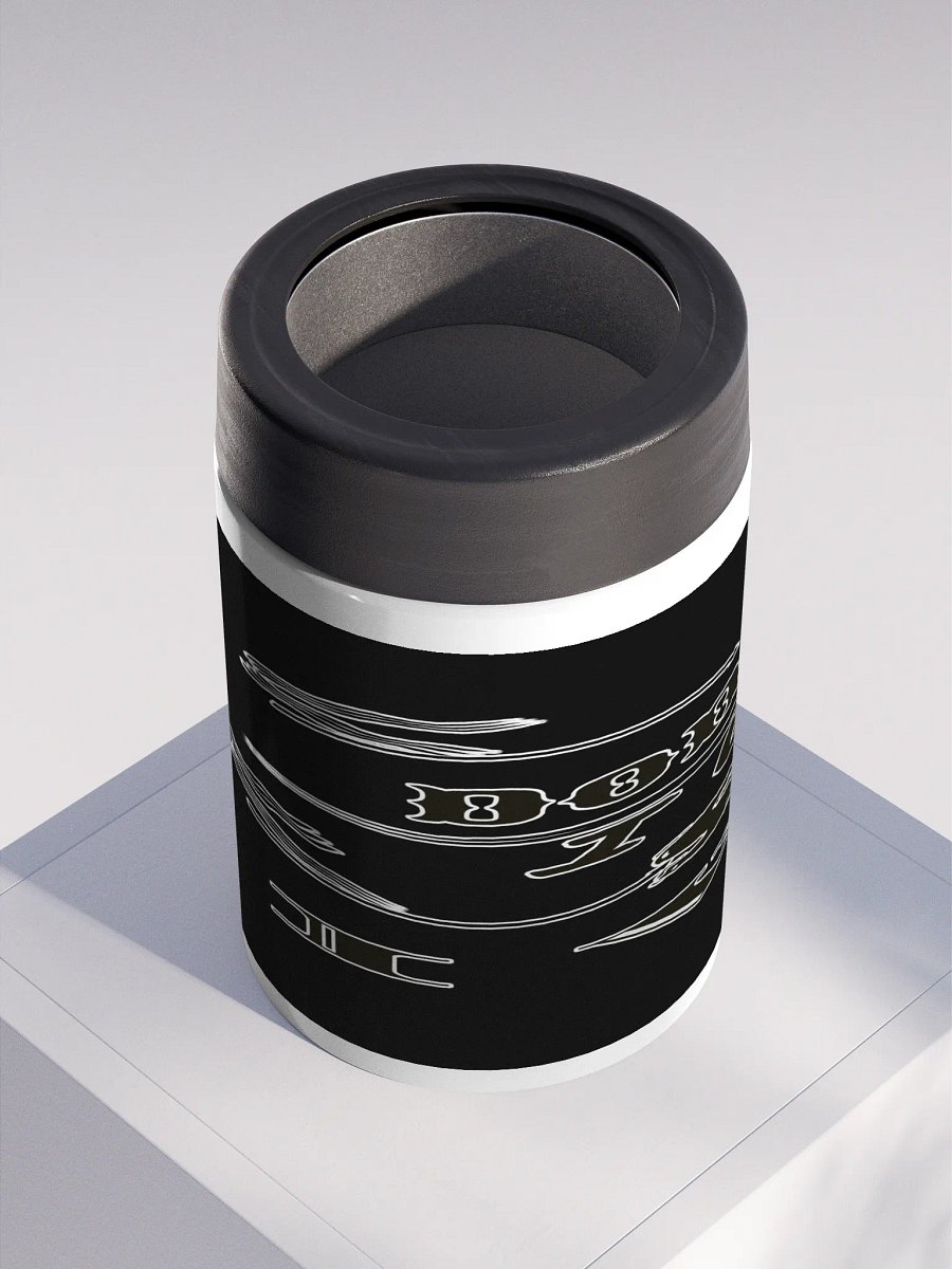 Don't Say I Wish Say I Will - Black - Stainless Steel Koozie product image (2)