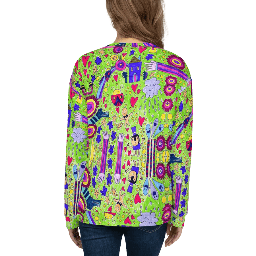 Abstract Doodle Life Unisex Sweatshirt product image (10)