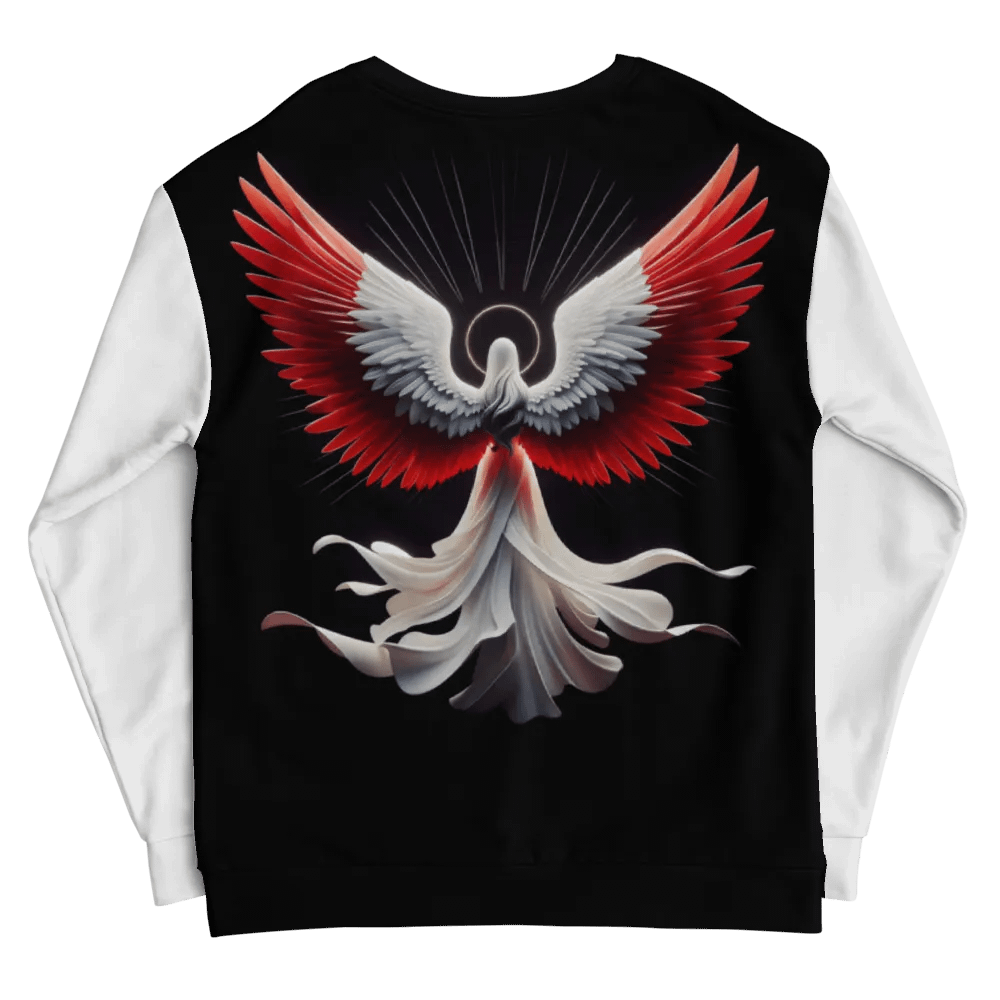Angel and Cross - All-Over Unisex Sweatshirt #1 product image (10)