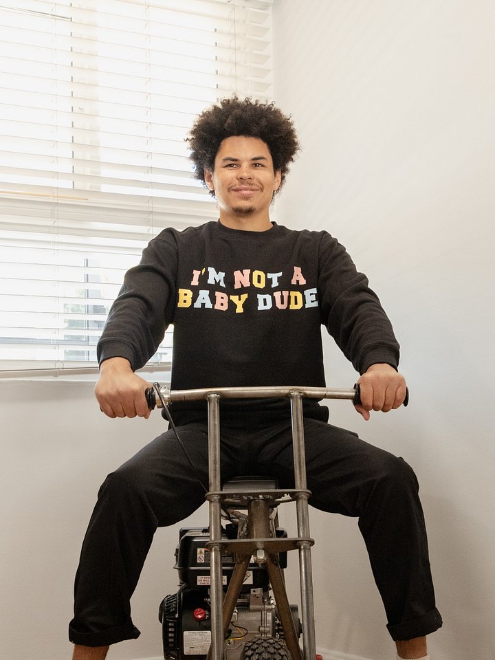 I'm Not A Baby Dude Sweatshirt product image (1)