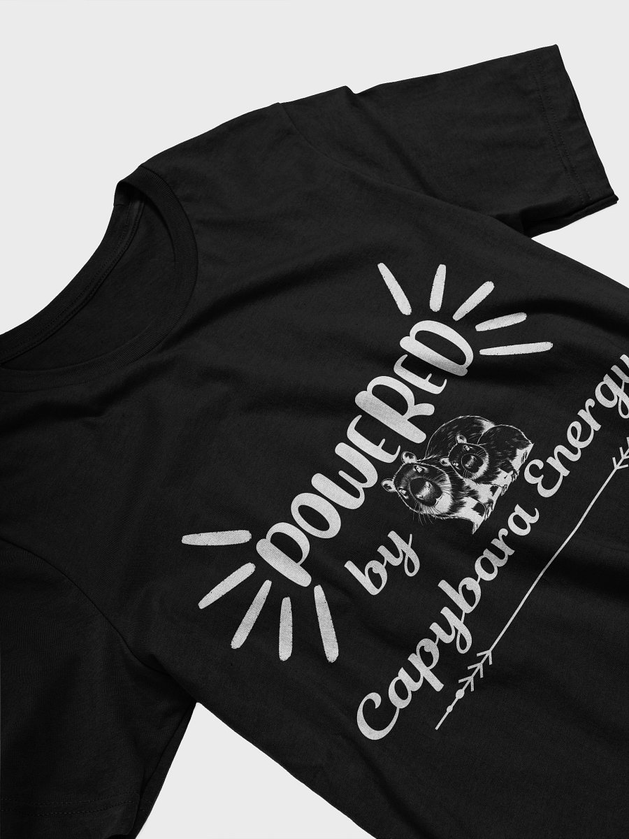 Powered by Capybara Energy T-Shirt product image (3)