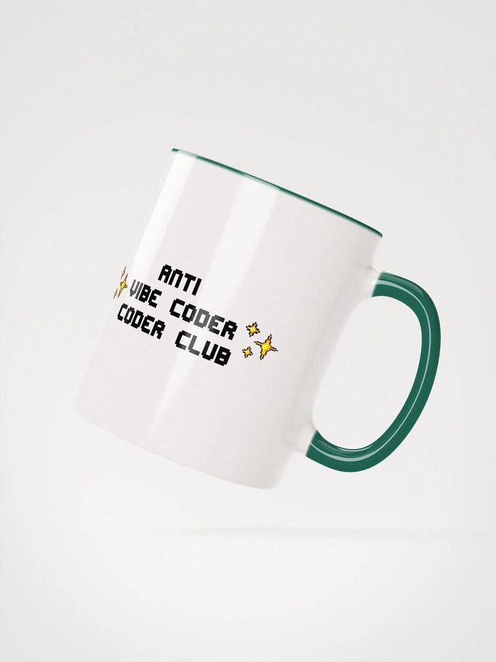 Anti Vibe Coder Coder Club Mug product image (52)