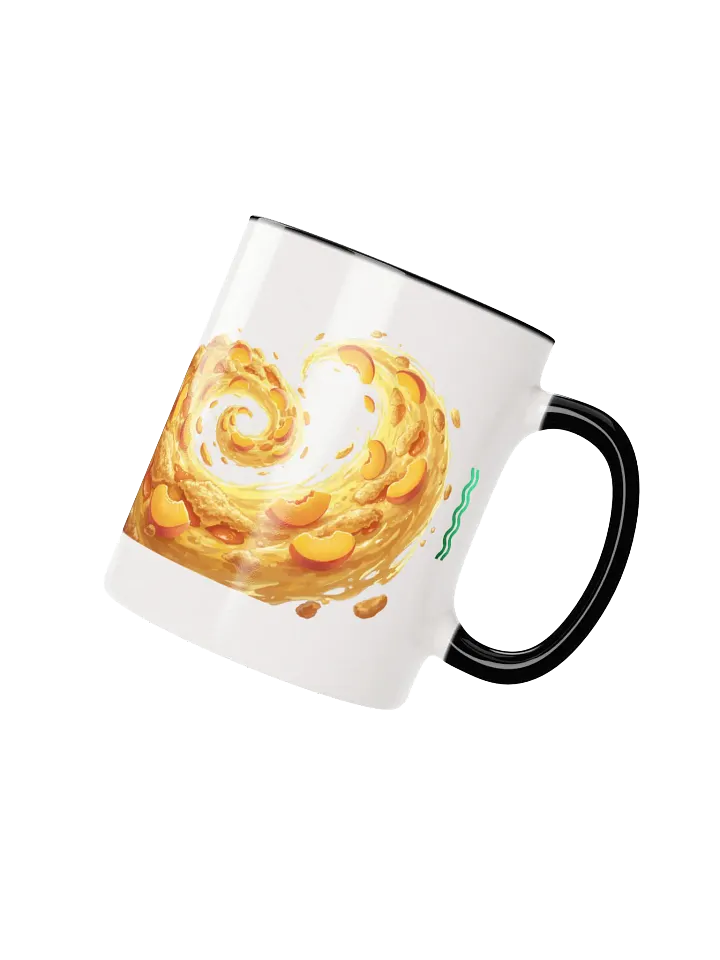 Peach Waves Ceramic Mug product image (10)