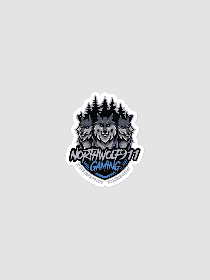 [Wolf Den Community Center] Bubble-free stickers product image (1)