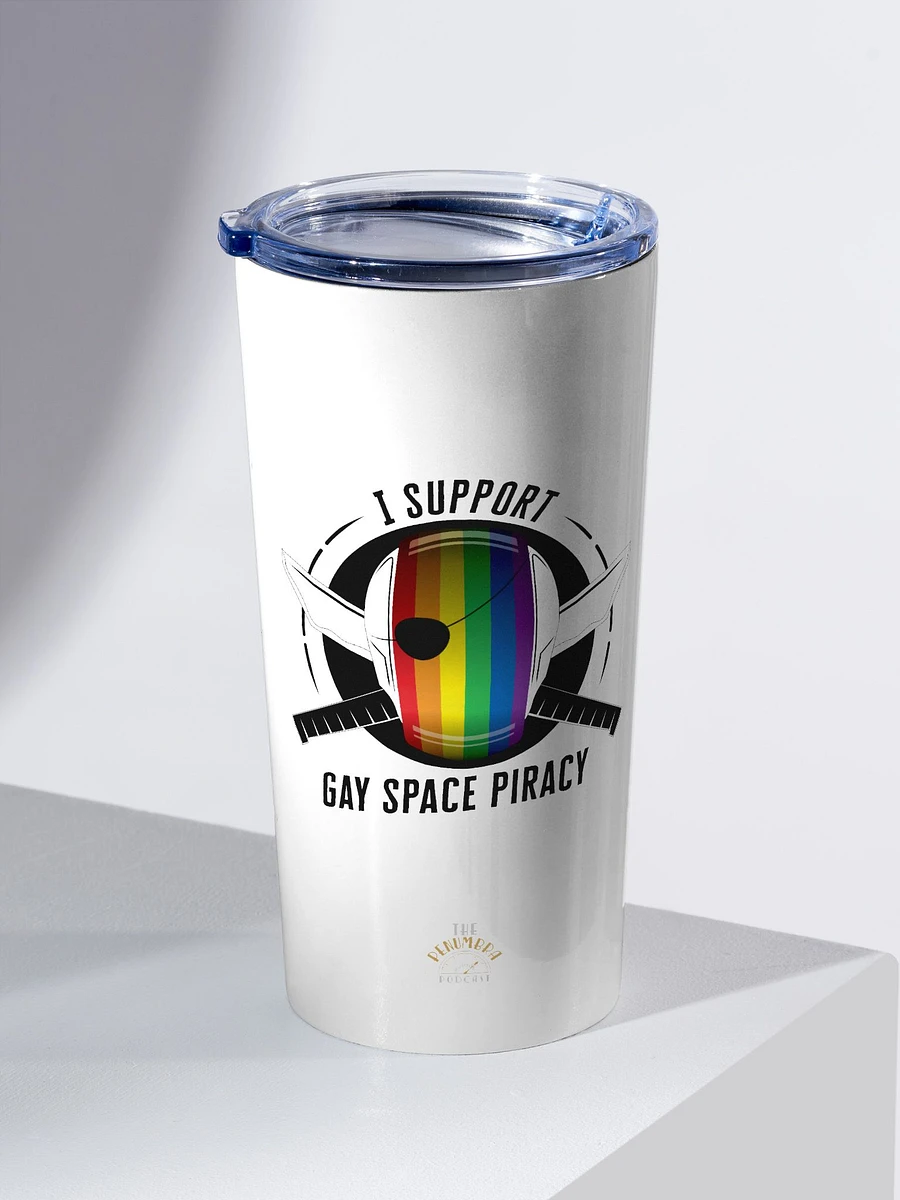 Gay Space Piracy 20 oz Stainless Steel Tumbler product image (2)