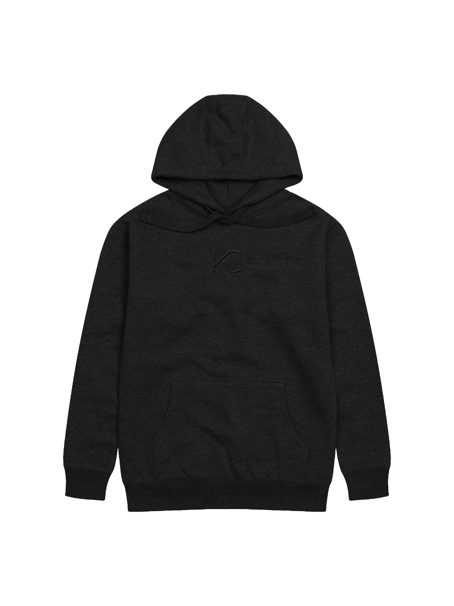 Embroidered Black on black KC hoodie product image (1)