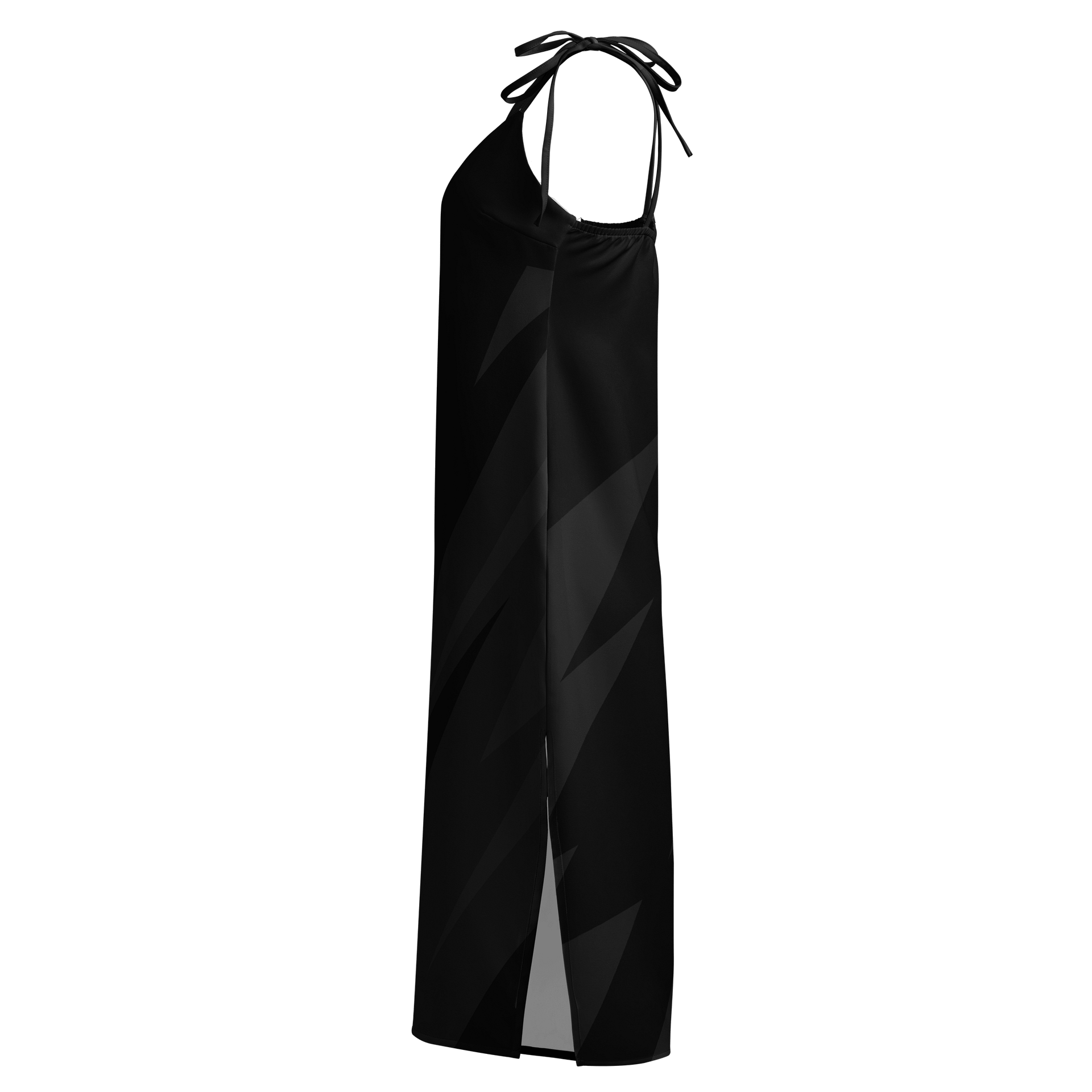 Zigzag Noir All-Over Slip Dress product image (3)