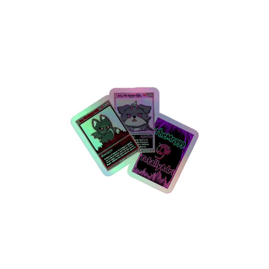Creatures of Legend | Hell Cardz Collection Holographic Sticker product image (1)