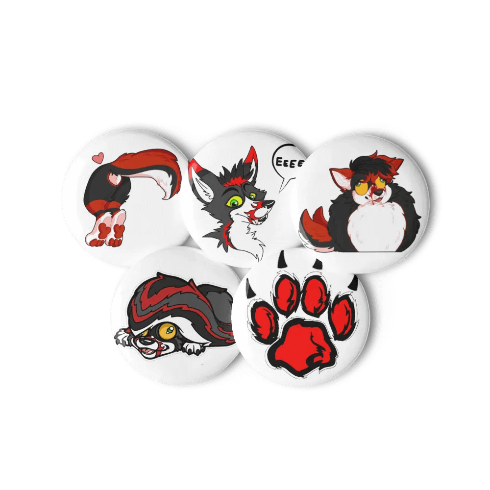 Assorted Darksies Button Pins product image (11)