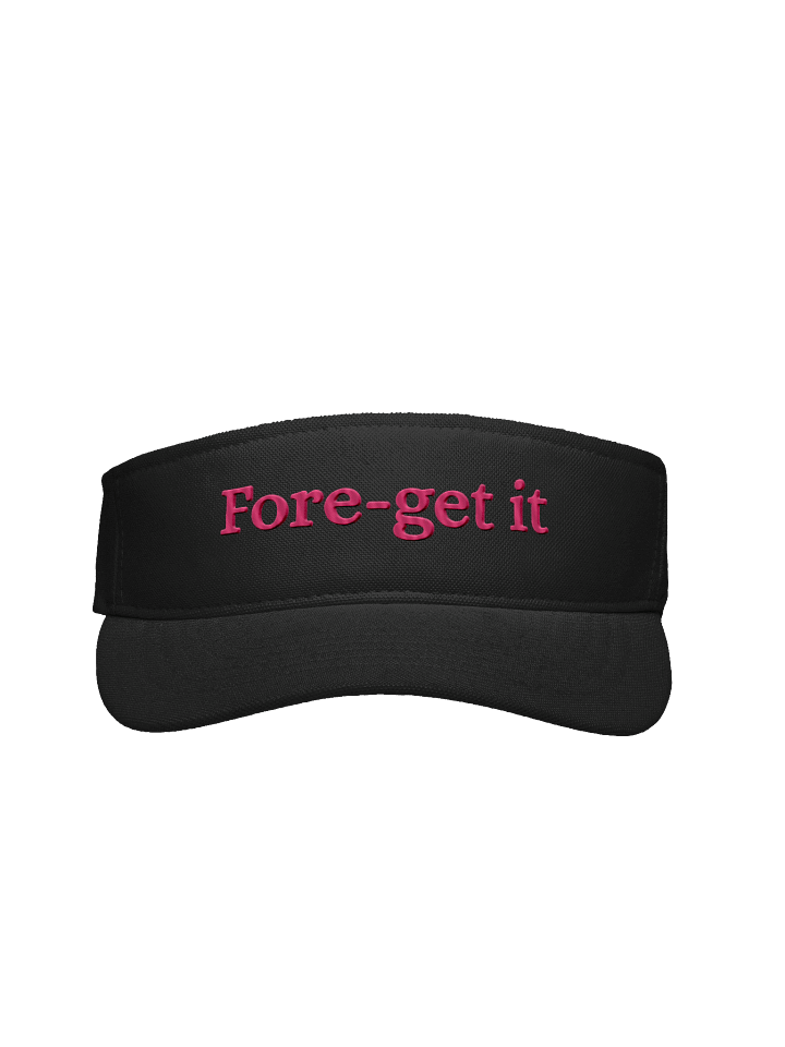 Flexfit Visor, The Pun-tastic Golf Visor, 'Fore-get it' product image (2)