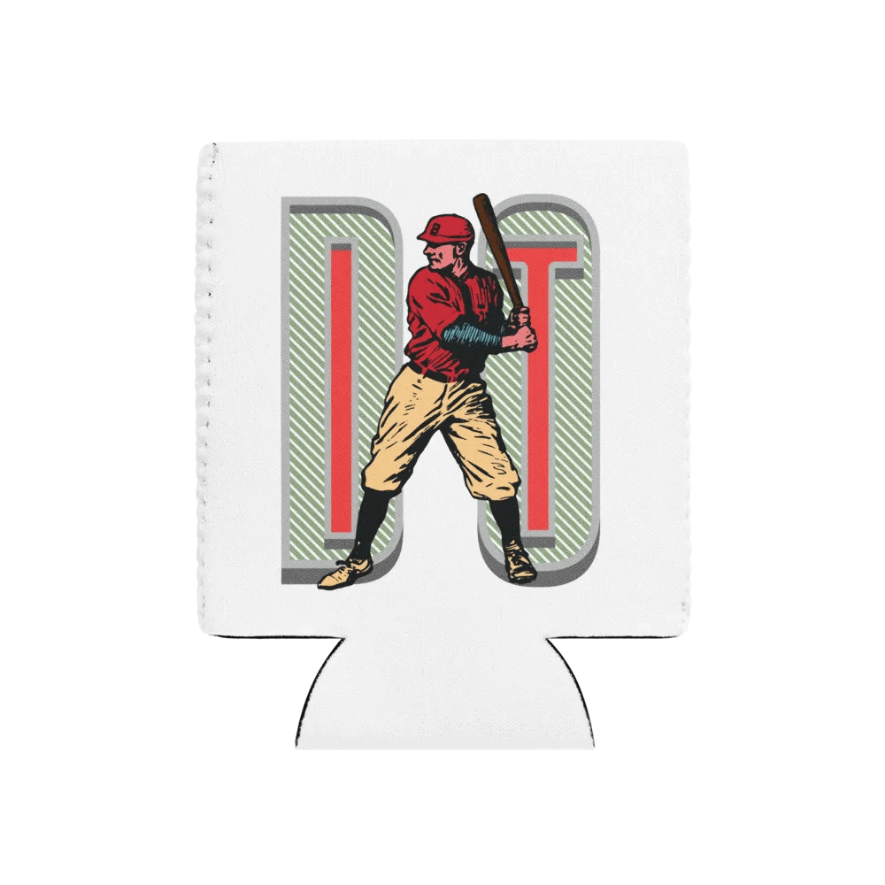 Do It Baseball Vintage Player Can Cooler product image (1)