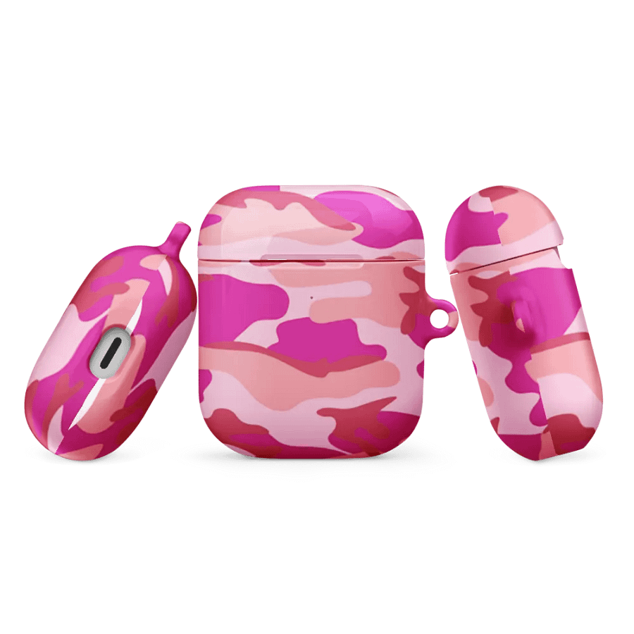 Pink Camo AirPod Case product image (9)