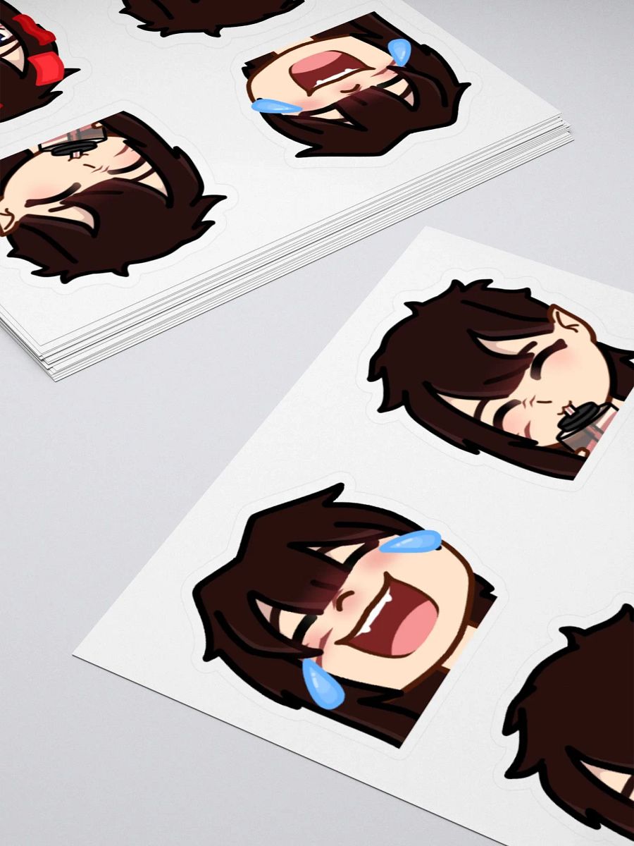 Chibi Cornell Emote Stickers! product image (12)