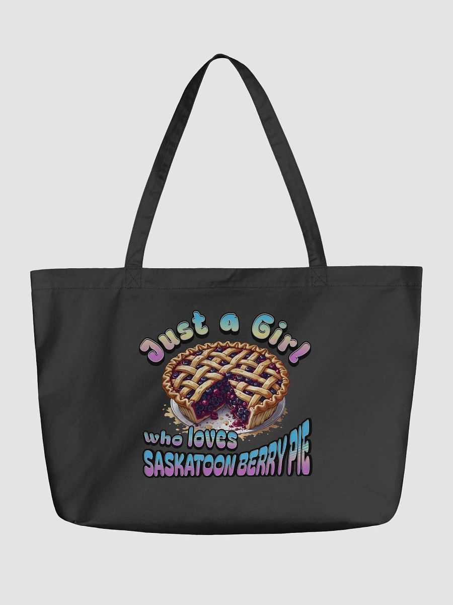 Just A Girl Who Loves Saskatoon Berry Pie Tote Bag product image (2)