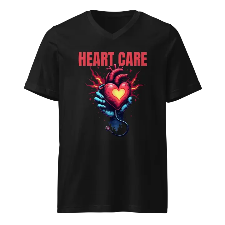 Heart Care V-Neck Tee product image (1)