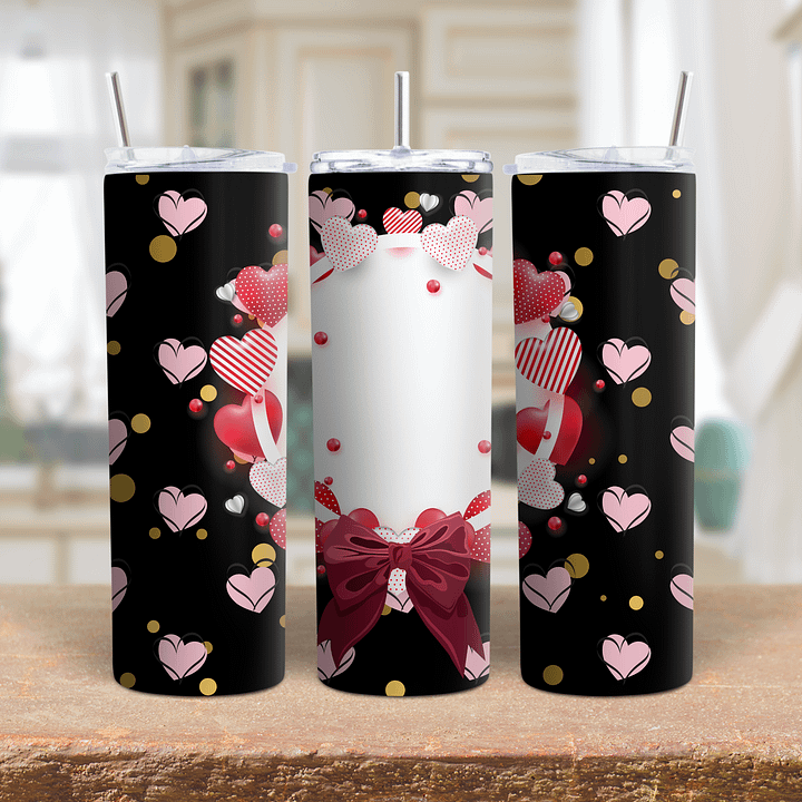 Oh My Heart Skinny Tumbler Wrap product image (2)