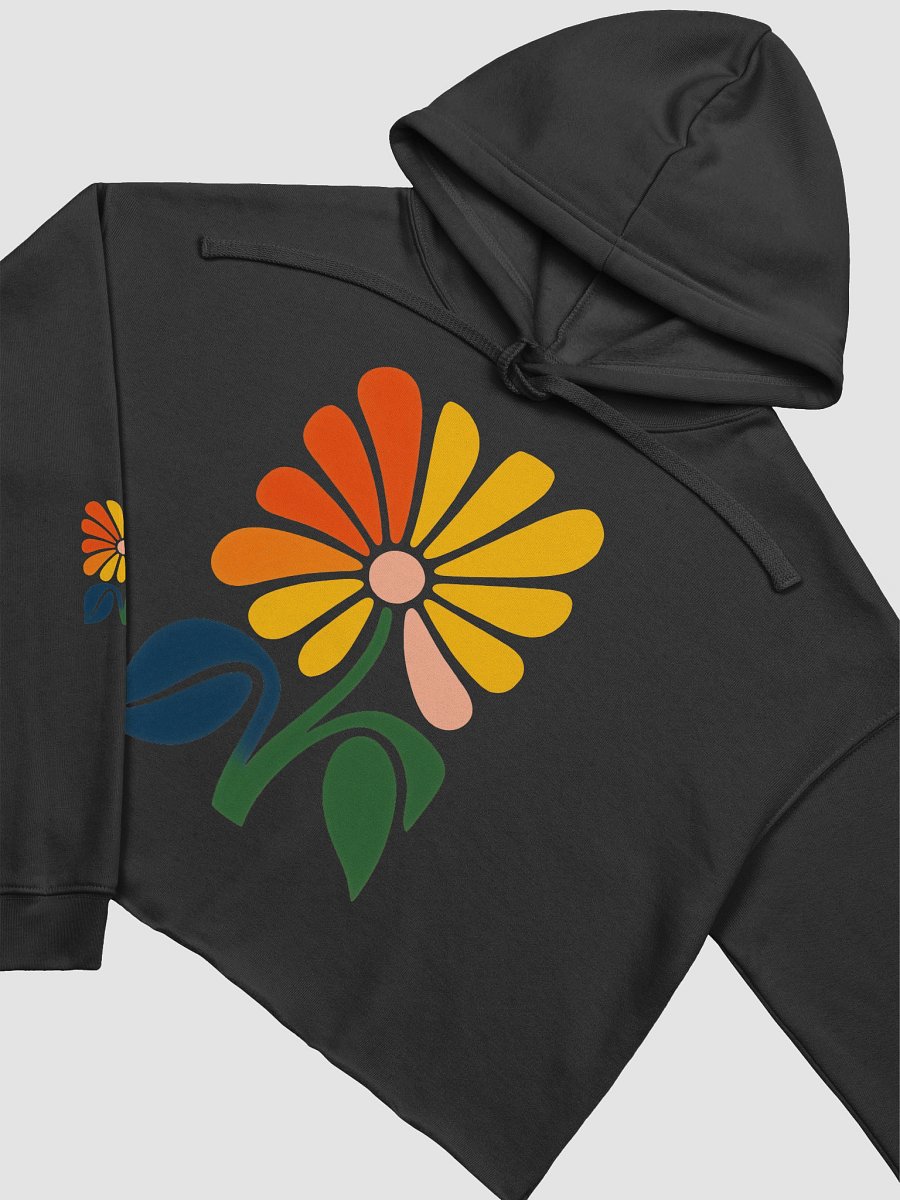 Stylized Bloom Cropped Hoodie product image (15)